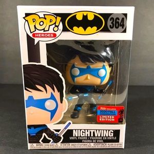 Funko Pop Heroes Nightwing #364 NYCC Shared con